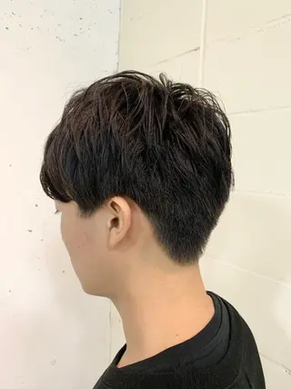 ショート パーマ メンズ 千葉駅徒歩1分✂︎ 宮内のヘアスタイル