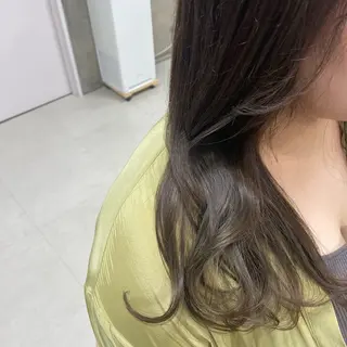 ロング カラー 坂本 沙也加のヘアスタイル