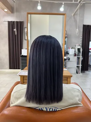 セミロング glory/明笑 モデル募集中🎀のヘアスタイル