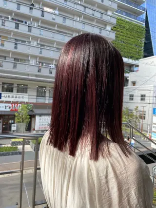 ミディアム カラー F.AVEDA/ 高杉ひかるのヘアスタイル