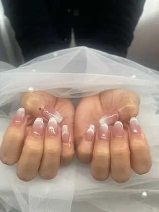 ネイル ハイネイル 自宅サロンのネイルデザイン