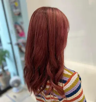 ミディアム カラー パーマ ヘアアレンジ メンズ キッズ ネイル マツエク・マツパ アイブロウ 堀井 凌平のヘアスタイル