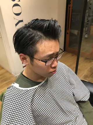 ショート メンズ メンズパーマ 堤　生智のヘアスタイル