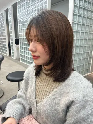 ミディアム Tiktok5.8 万人🔥HAOのヘアスタイル