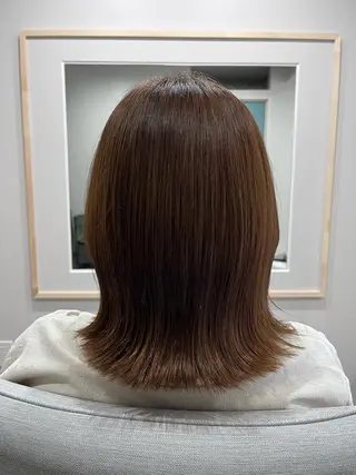 ミディアム カラー liL  hair サトウリョウタのヘアスタイル