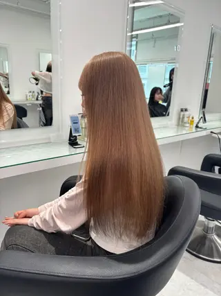 ロング カラー 💖ミルクティー💖 あかり💖のヘアスタイル
