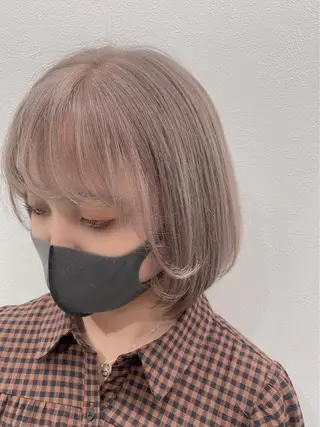 セミロング カラー パーマ ヘアアレンジ メンズ キッズ ネイル マツエク・マツパ 🫧渋谷美容師 たくみ🫧のヘアスタイル