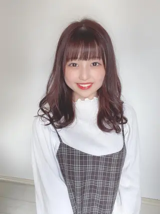 ロング カラー ヘアアレンジ 💖透明感カラー💖 mayukoのヘアスタイル