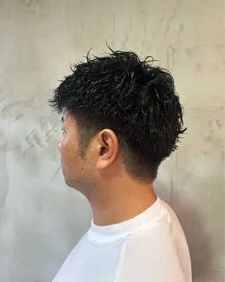 メンズ KUMA🧸インナー /メンズパーマのヘアスタイル