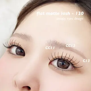 マツエク・マツパ Moe .のマツエク・マツパデザイン