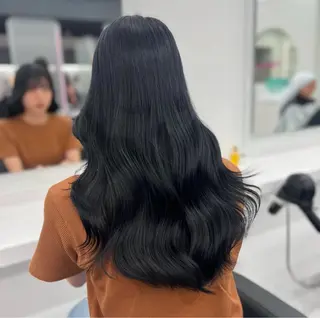 ロング カラー ヘアアレンジ 透明感×韓流ハイ トーン🫧RYUTAのヘアスタイル