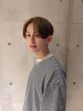 メンズ メンズパーマ外屋敷 航のヘアスタイル