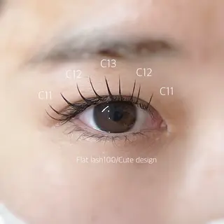 マツエク・マツパ 中島 美月のマツエク・マツパデザイン