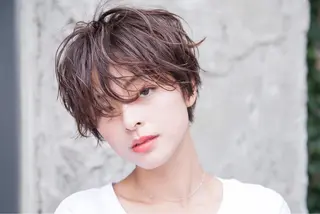 ショート カラー パーマ ヘアアレンジ メンズ キッズ ネイル マツエク・マツパ 韓国ヘア🫧 KAZUTOのヘアスタイル