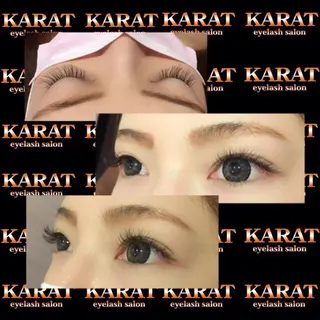 マツエク・マツパ ★KAEDE★伊勢崎 【KARAT】のマツエク・マツパデザイン