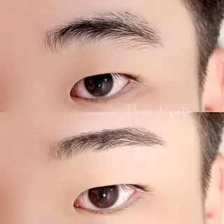 メンズ アイブロウ 清水 麻帆のマツエク・マツパデザイン