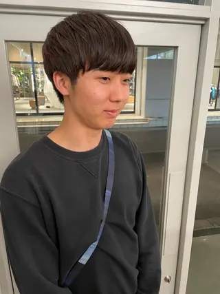 ショート メンズ 平野 叶花のヘアスタイル