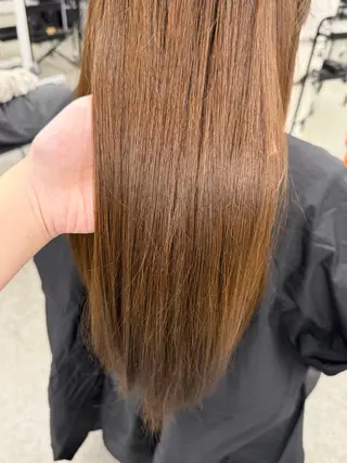 ロング 上品なブラウンカラー 🤎saki🤎のヘアスタイル