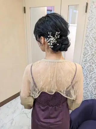 ロング ヘアアレンジ miku ヘアセット/着付けのヘアスタイル