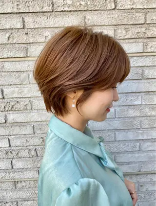 ショート 加藤 真介のヘアスタイル