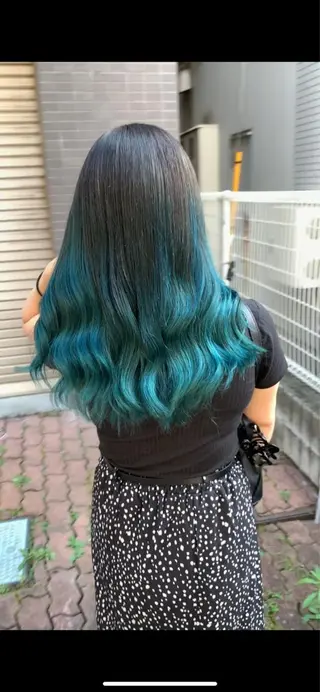 カラー 石井辰功也 フリーランス美容師のヘアスタイル