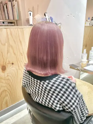 ショート カラー 圧倒的なケアブリーチ /髪質改善🩵松田のヘアスタイル