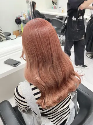 セミロング 💖札幌カラー 指名No.1💖玲奈のヘアスタイル