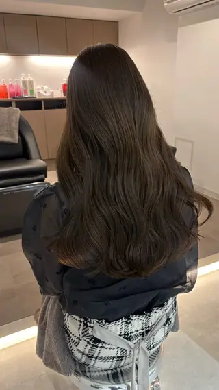 ロング カラー 🎀透明感× 赤み消し🎀正源のヘアスタイル