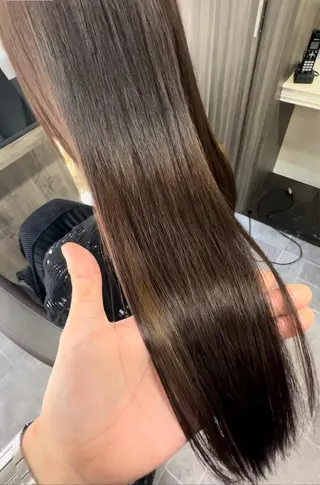 ロング 縮毛矯正/髪質改善 コヤマのヘアスタイル