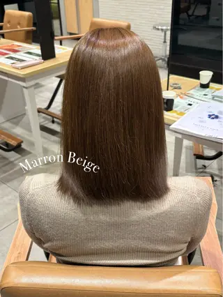 カラー 新谷 春日のヘアスタイル