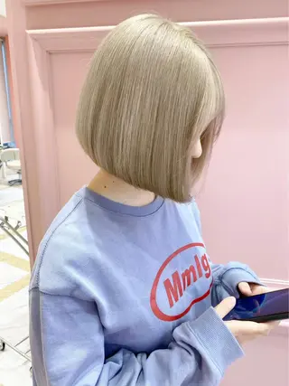 カラー Su-chi-🧴 /ミルクティーカラーのヘアスタイル