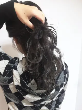 ロング カラー 🍀ナガヤマ ヒデアキ🍀のヘアスタイル
