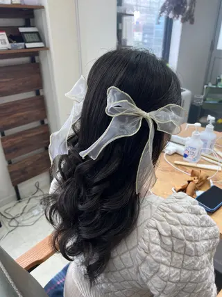 ロング ヘアアレンジ 山室 敬義のヘアスタイル