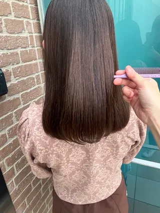 ミディアム カラー メンズ 久木原 ゆりのヘアスタイル