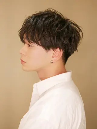 カラー パーマ メンズ 谷口 琉希のヘアスタイル