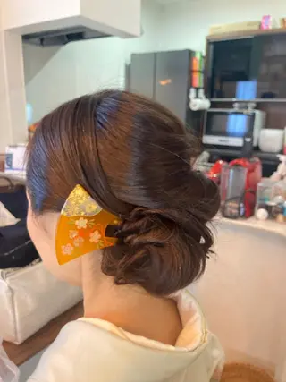 ヘアアレンジ 小顔矯正　まつ毛 Komaci篠田敦子のヘアスタイル