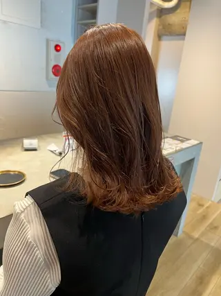 セミロング カラー SERENA ㅤのヘアスタイル