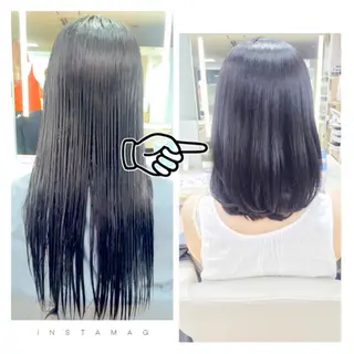 ミディアム セミロング パーマ Lyhair🦊🎀 AKIのヘアスタイル