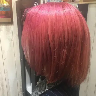 ミディアム カラー embrace エンブレイスのヘアスタイル