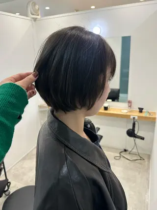ショート カラー レイヤー/ナチュラル 💐nao.のヘアスタイル