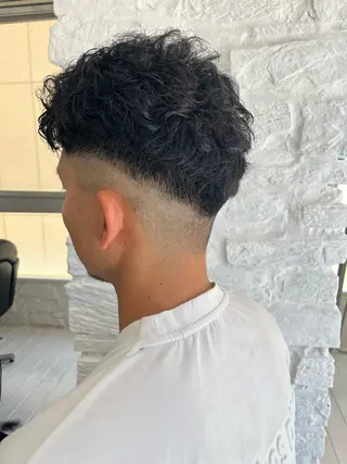 メンズ 浦添 あらさきのヘアスタイル