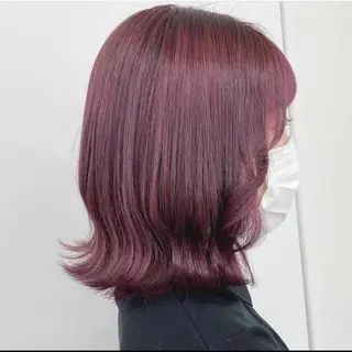 ミディアム カラー ヘアアレンジ ブリーチなしの達人 🌈KAITOのヘアスタイル