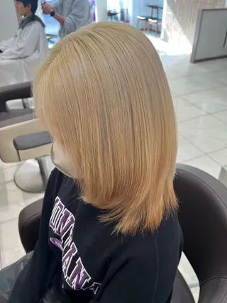 ミディアム カラー 【メンズパーマ✨️ 髪質改善矯正】岩城のヘアスタイル