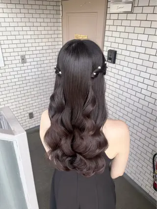 ヘアアレンジ 垢抜けヘアメイク🫧 JURI🪽のヘアスタイル