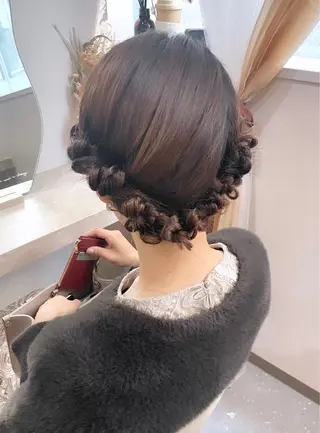 ロング エクステ＆ヘアセット Milaのヘアスタイル