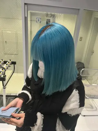 カラー ハイトーン職人 ♡中島凱人のヘアスタイル