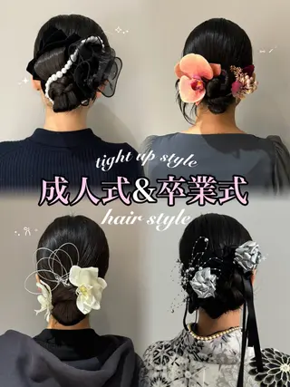 ロング ヘアアレンジ レイヤー/nail COCOROのヘアスタイル