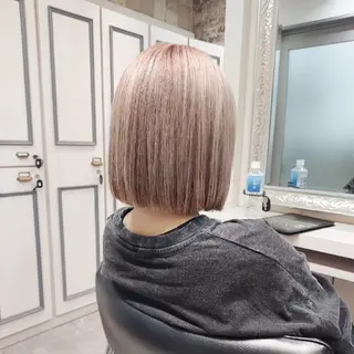 ミディアム カラー ブリーチ・ハイトーン 特化🎉内山のヘアスタイル