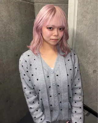 カラー 🎀ミク🎀 /ブリーチハイトーンのヘアスタイル