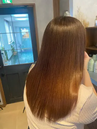 ロング 縮毛矯正/髪質改善 🌷あかおのヘアスタイル